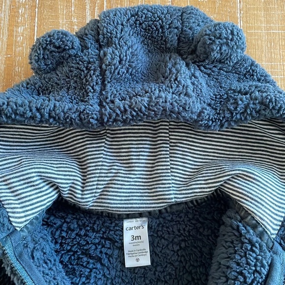Carter’s Baby Girls’ Hooded Jacket - Picture 3 of 6